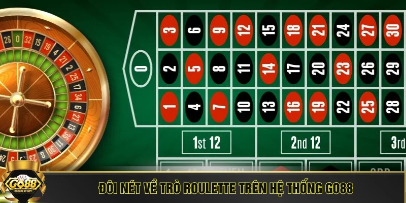 Đôi nét về trò Roulette trên hệ thống GO88